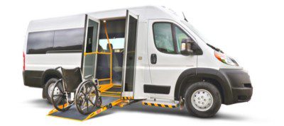 AVAN Mobility P4 side entry Wheelchair Accessible Van