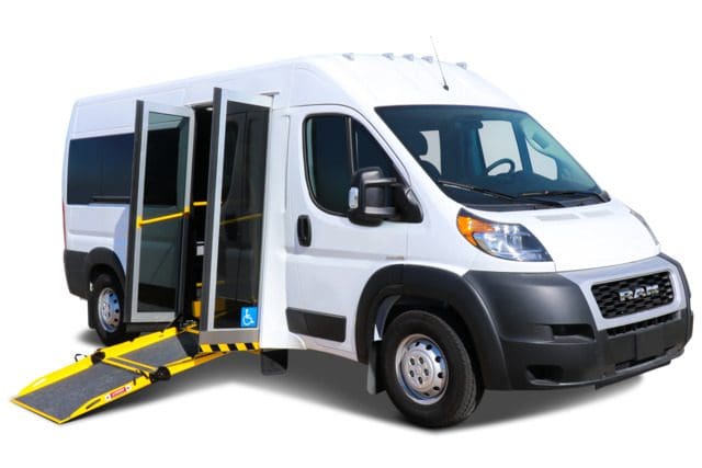 P4 Ram Promaster Wheelchair Accessible Van