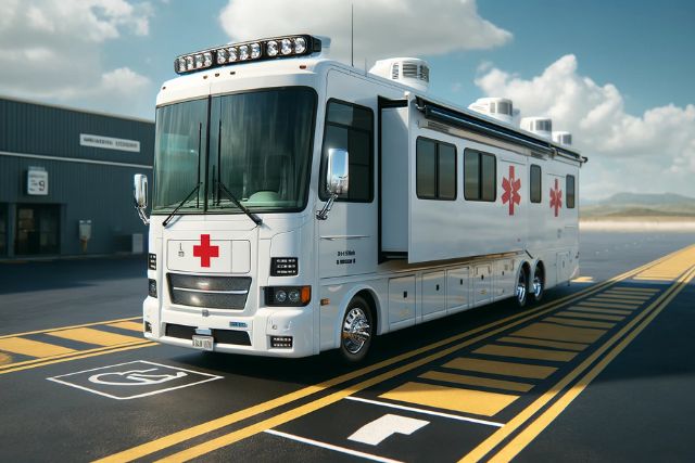 Mobile medical RV vs. mobile medical van