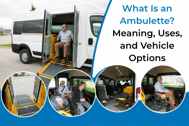 What Is an Ambulette? Meaning, Uses, and Vehicle Options